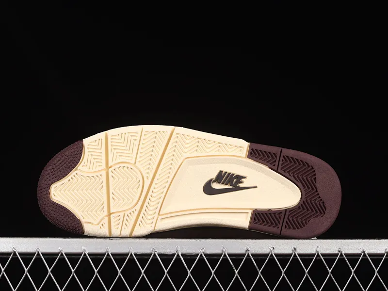 All categories Air Jordan Jordan series basketball shoes Air Jordan 4 pure original version A Ma Maniére x Air Jordan 4 "Violet Ore" AJ4 Joe 4 joint model burgundy red DV6773-220